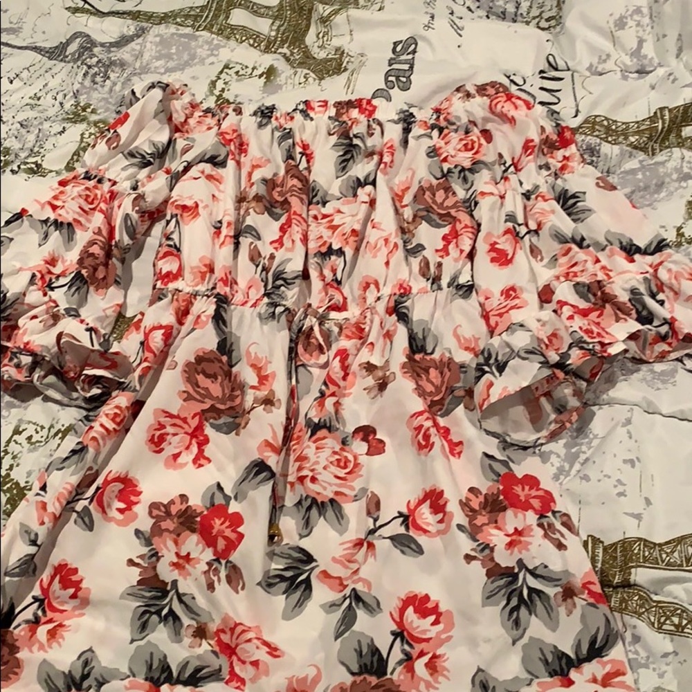 Off the shoulder dress